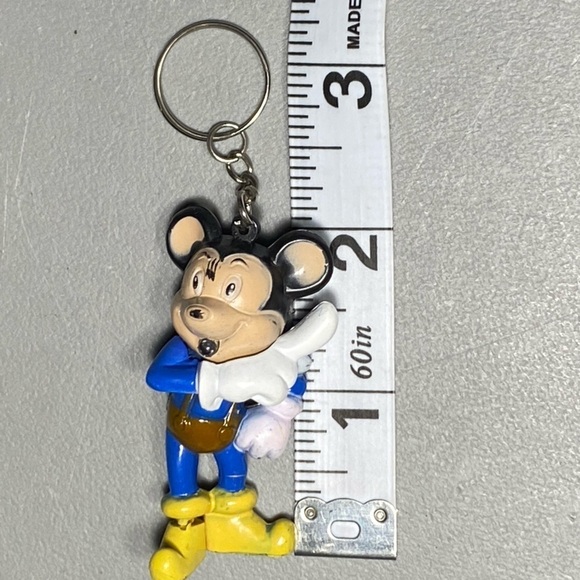 $5 ADD ON Vintage Mickey Mouse Plastic Key Chain - Picture 5 of 5